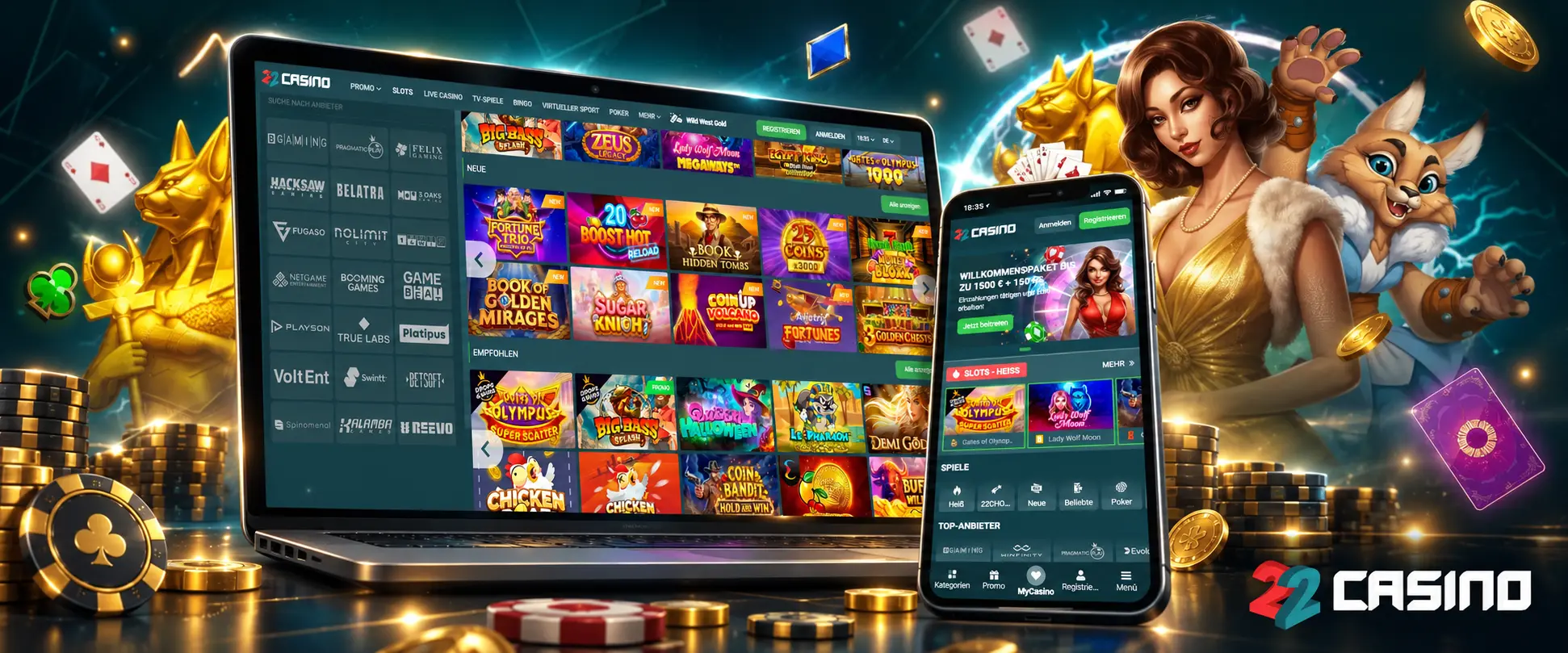 22Casino Mobile Erfahrung in Deutschland